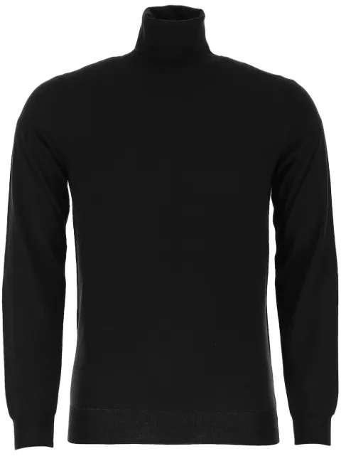 Paolo Pecora wool jumper Black A003F001