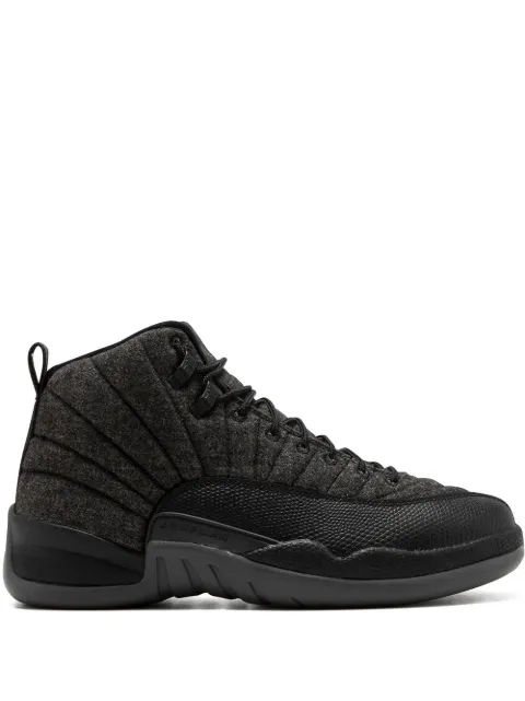 Jordan Air Jordan 12 Retro Wool "Dark Grey/Metallic Silver" sneakers Black 852627003
