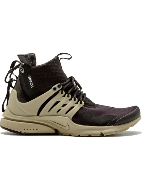 Nike x ACRONYM Air Presto Mid "Black/Bamboo" sneakers Black 844672