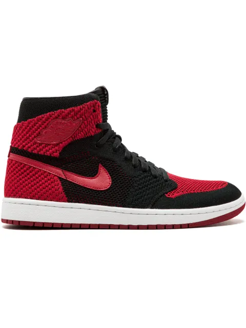 Jordan Air Jordan 1 Retro Hi Flyknit "Black/Varsity Red/White" sneakers Black 919704001