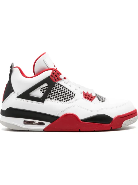 Jordan Air Jordan 4 Retro "Fire Red" sneakers White 308497110