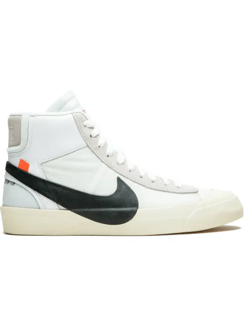 Nike X Off-White The 10: Nike Blazer Mid sneakers White AA3832100