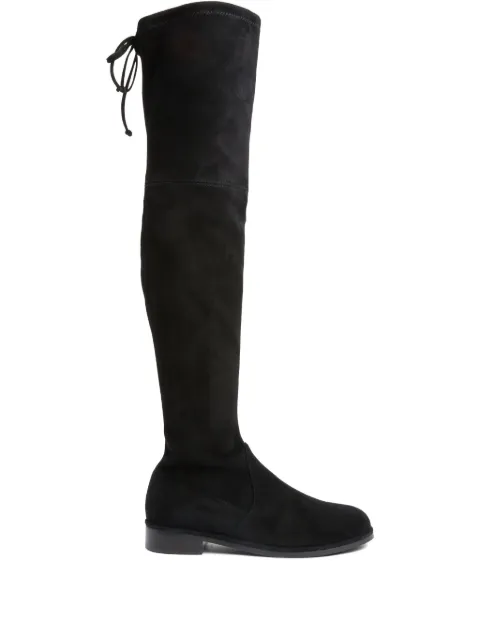 Stuart Weitzman Lowland over-the-knee boots Black LOWLANDSUEDE