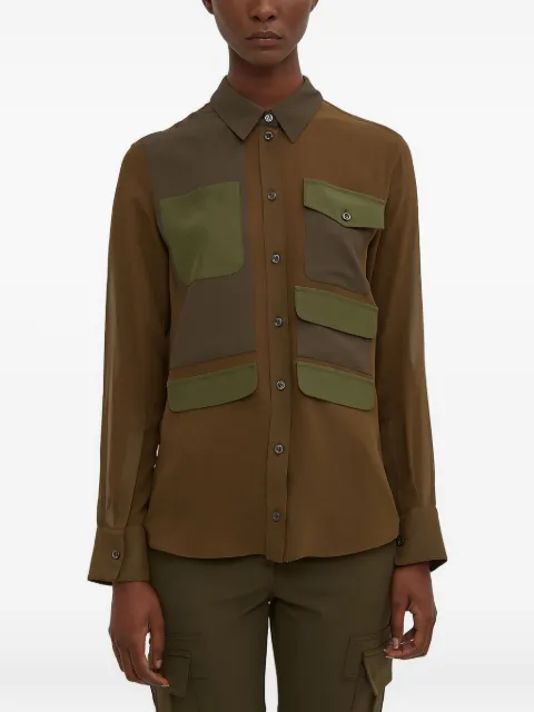Altuzarra silk shirt Green 318401637304TERRAPIN