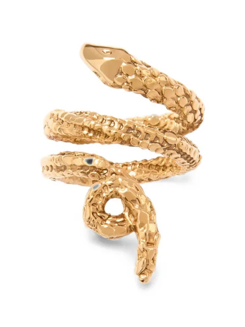 Aurelie Bidermann Tao wrap-around snake ring Gold ASCBA01MG