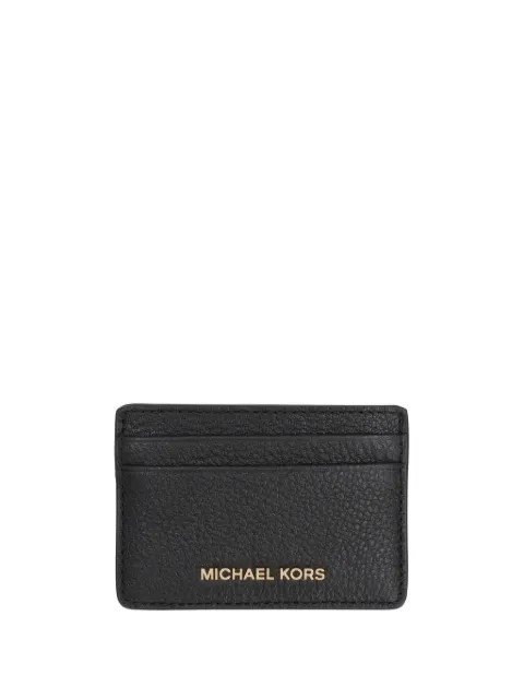 Michael Michael Kors leather cardholder Black 32F7GF6D0L001