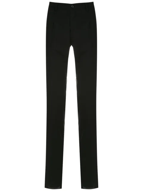 Dolce & Gabbana straight tailored trousers Black GY10MTFUBEC