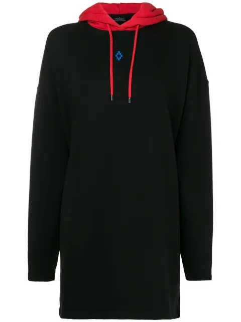 COUNTY OF MILAN Cupid print hoodie Black CWDB072E18506119