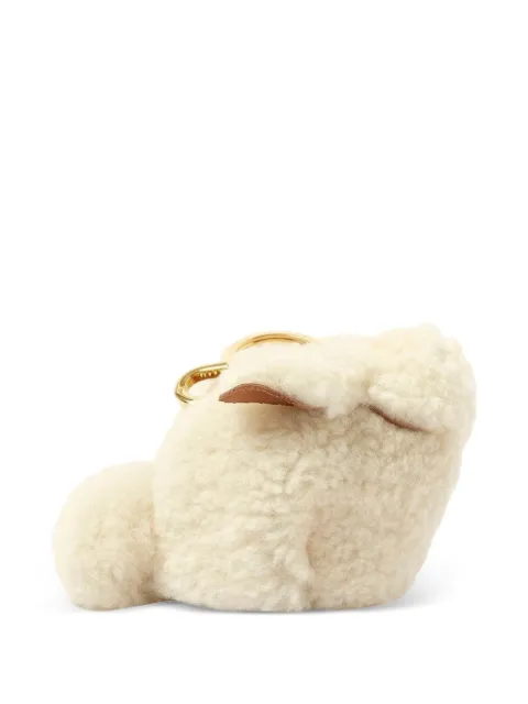 LOEWE Bunny keyring White 12167T40