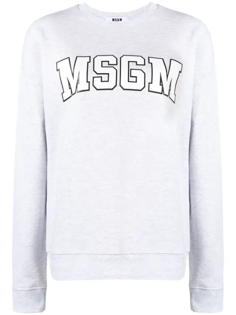 MSGM logo sweatshirt Grey 2541MDM16318476
