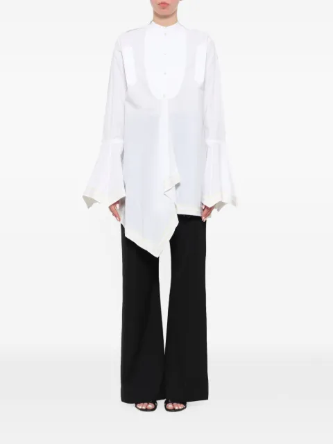 JW Anderson Umbrella asymmetric blouse White TP00418D