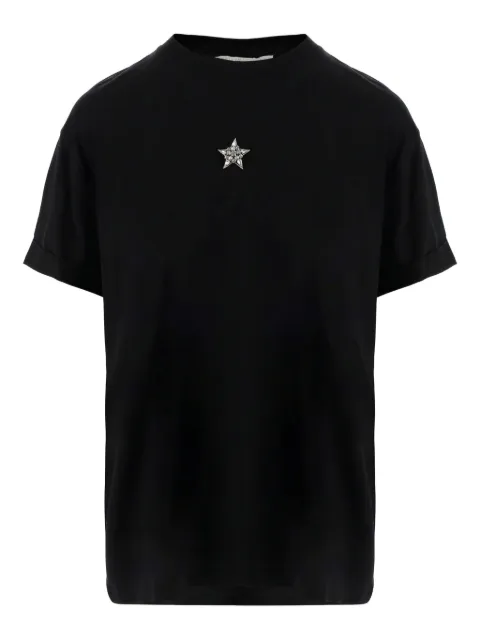 Stella McCartney embellished star T-shirt Black 457142SLW23
