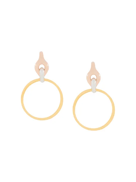 Charlotte Chesnais Halo earrings Metallic 18BO067VEAR