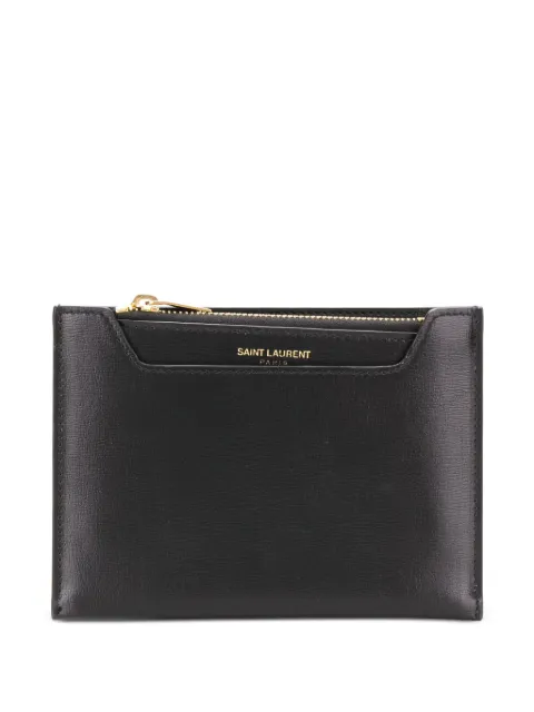 Saint Laurent mini pouch cardholder pouch Black 5409970U40W1000