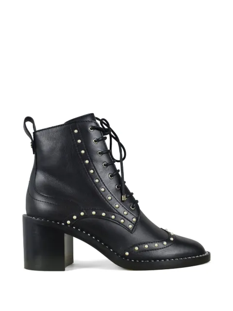 Jimmy Choo Hanah 65 embellished boots Black HANAH65IPTAE