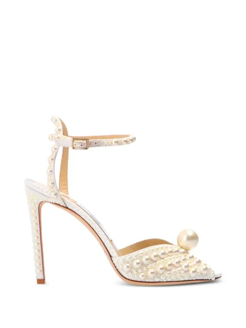 Jimmy Choo Sacora 100 sandals White SACORA100WOZ
