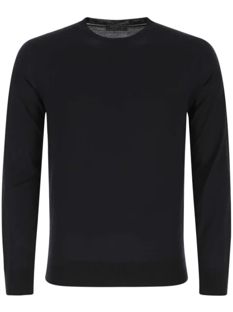 Prada crew-neck wool jumper Blue UMM984C5W