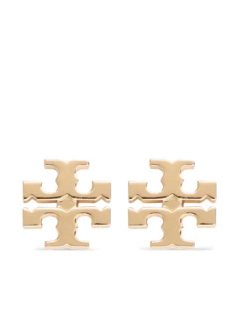 Tory Burch Miller logo stud earrings Gold 11165504