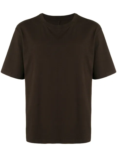 UNRAVEL PROJECT back print T-shirt Brown UMAA004F181260025210