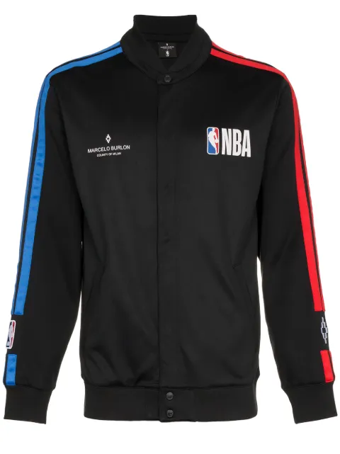 COUNTY OF MILAN NBA varsity jacket Black CMBD004F18922133