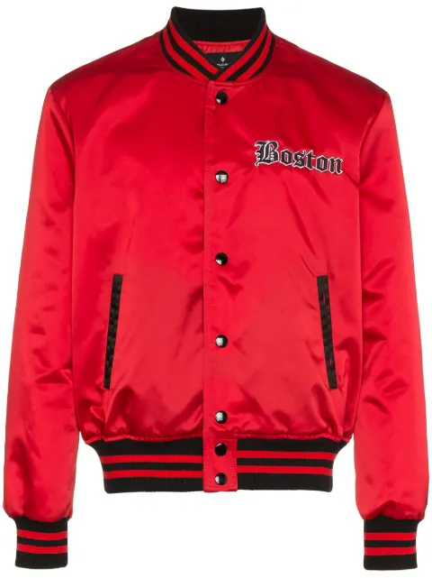 COUNTY OF MILAN Red Sox Bomber Jacket Red CMEA110F188840072010