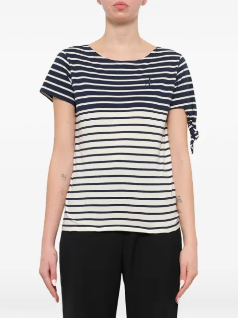 JW Anderson single-knot striped T-shirt Blue JE00618D