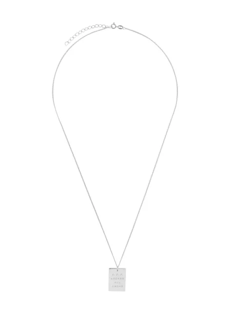 True Rocks AAA Pass pendant necklace Metallic AAAPASSSILVERWOMEN