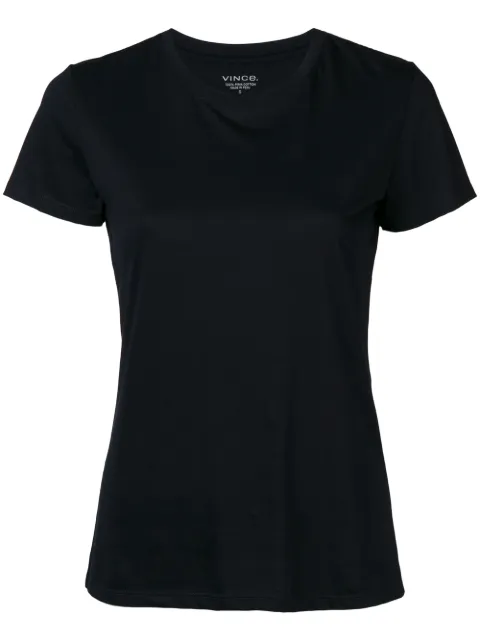 Vince round-neck short-sleeved T-shirt Black VR59183107