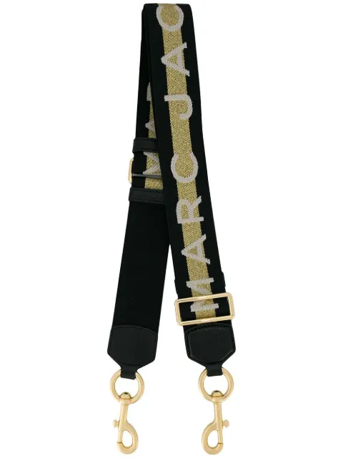 Marc Jacobs The Strap' logo-motif strap Metallic M0014087