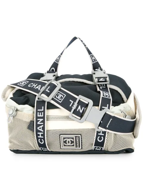CHANEL Pre-Owned Sports Line belt bag Blue 9748290