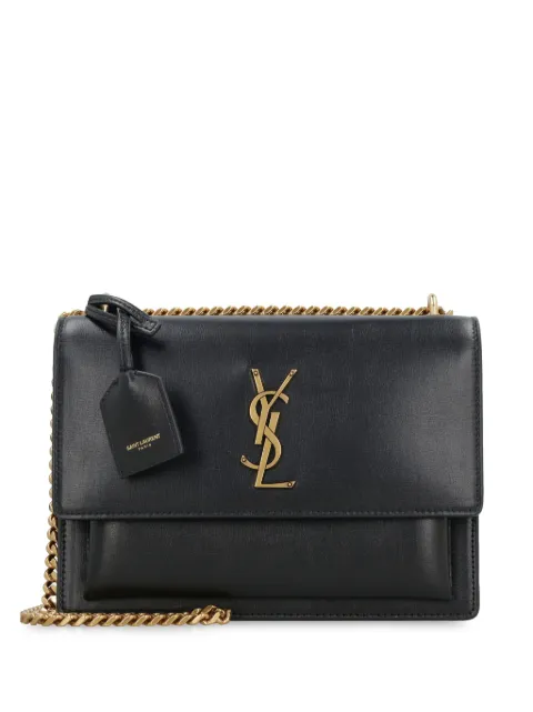 Saint Laurent Sunset shoulder bag Black 442906D420W