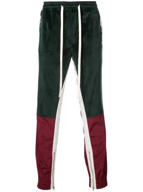 God's Masterful Children Varsity track pants Green GMC08AHB02B