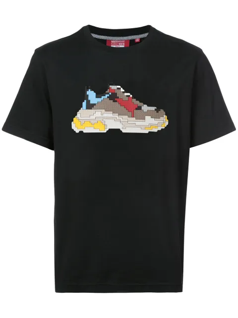 Mostly Heard Rarely Seen 8-Bit Dadcore print T-shirt Black MHEB08AHT10