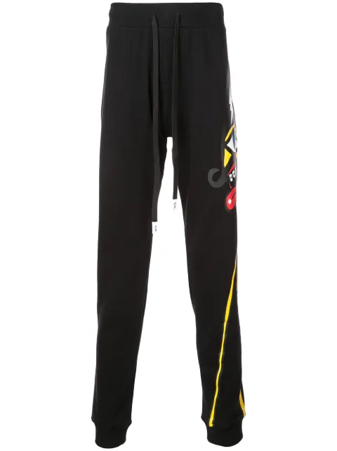 Haculla NYC Drama track trousers Black HA08AHKB07