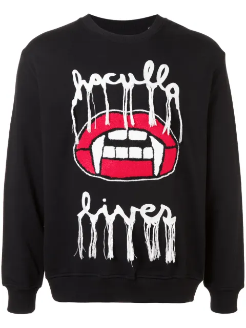 Haculla Haculla Lives sweatshirt Black HA08AHK01