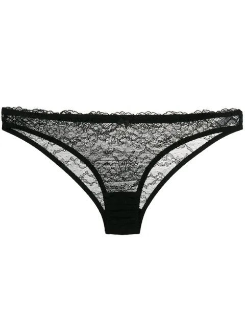 Gilda & Pearl L'Armour lace briefs Black 1821