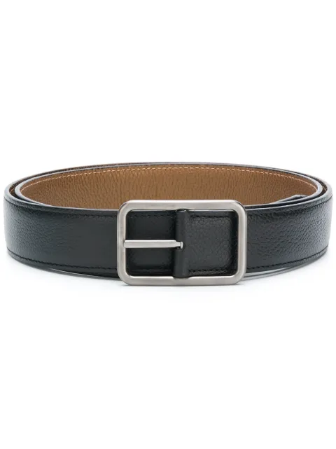 Lanvin pebbled leather belt Black AMBEMAXETGLEP18