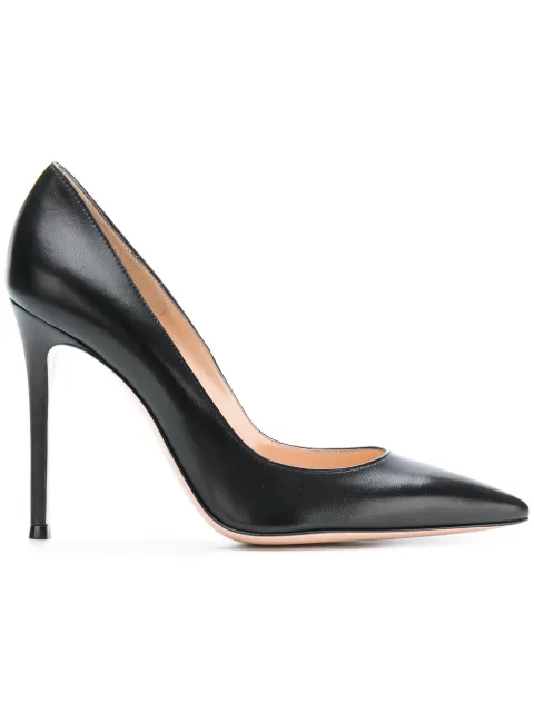 Gianvito Rossi 105 stiletto pumps Black G2847015RICNAP
