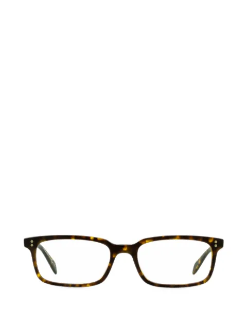 Oliver Peoples Denison tortoiseshell-effect glasses Brown OV5102