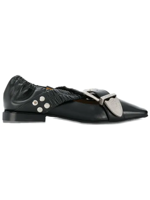 Toga Pulla buckle-detail pumps Black FTGPWJ92809005