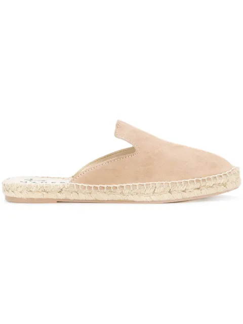 Manebi mule style espadrilles Neutrals W19M