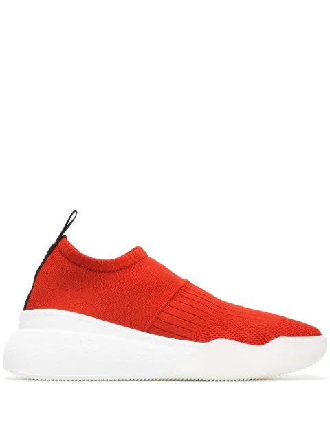 Stella McCartney Loop sock sneakers Red 534440W1IV1