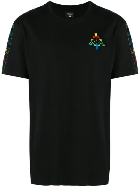 COUNTY OF MILAN black multicolour logo t-shirt Black CMAA051E18685106