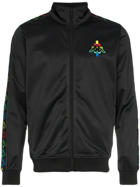 COUNTY OF MILAN zip kappa jacket multi black Black CMBD002E186841061088