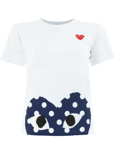 Comme Des Garçons Play crew-neck T-shirt White P1T235