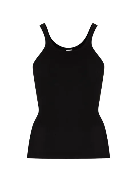 RE/DONE ribbed tank top Black R242WTK1