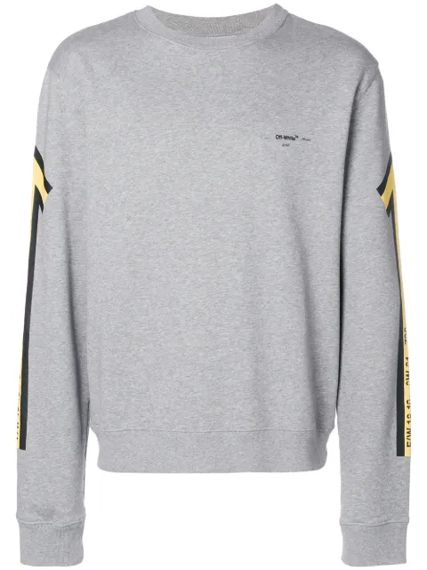 Off-White arrows sweatshirt Grey OMBA025E181920250760