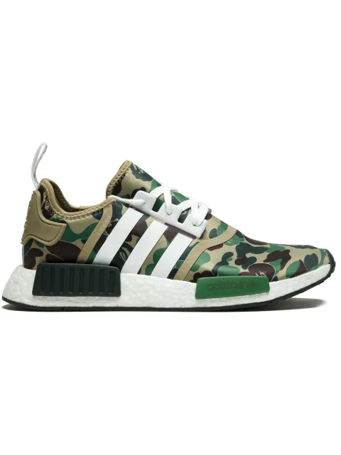 adidas x BAPE NMD_R1 "Green Camo" sneakers Green BA7326