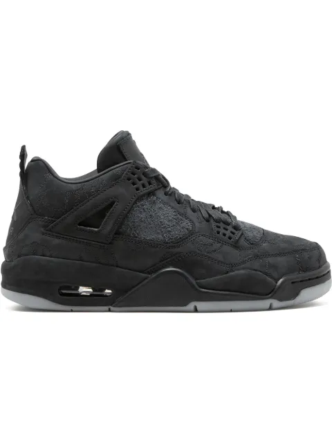 Jordan x Kaws Air Jordan 4 Retro "Black" sneakers Black 930155001