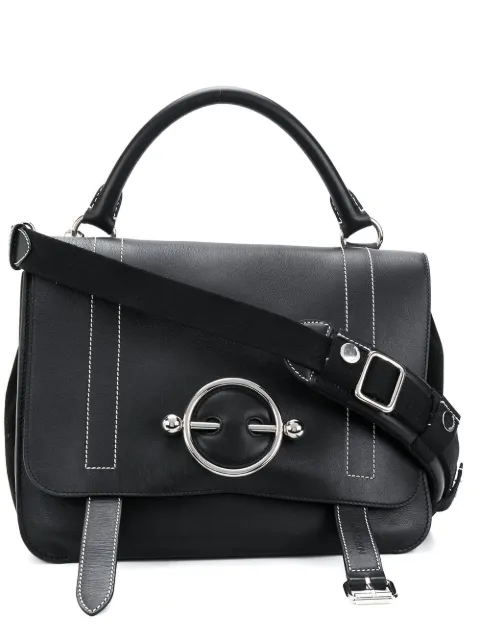 JW Anderson Black Large Disc Satchel Black HB00418D404